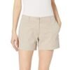 Women's Comfort Tailored Stretch Cotton Solid Short