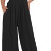 Womens Jumpsuits Overalls Wide Leg Casual Summer Outfits Rompers Jumpers Sleeveless Straps With Pockets 2024