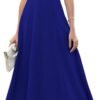 Womens Wedding Guest Dresses Long Sweetheart Neckline Sleeveless Cocktail Dress