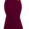 Women's Sexy Off The Shoulder Oversized Bow Applique Evening Gown Party Maxi Dress