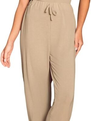 Womens Short Sleeve Pajama Sets V Neck Loungewear Sleepwear Soft Pjs Sets