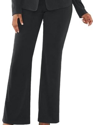 Fashion Womens Two Piece Blazer Outfits Long Sleeve Slim Fit Jacket with Long Pants Suit Set for Work