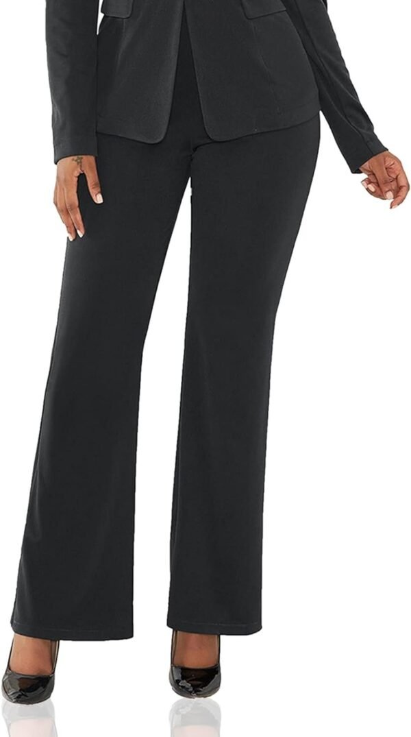 Fashion Womens Two Piece Blazer Outfits Long Sleeve Slim Fit Jacket with Long Pants Suit Set for Work