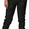 Women Casual Sequin Sparkle Glitter High Waist Pencil Pants Trousers Clubwear