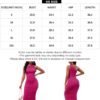 Women's Sexy One Shoulder Dresses Sleeveless Party Club Ruched Cocktail Wedding Guest Bodycon Midi Dress
