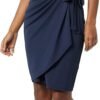Women's Classic Cap Sleeve Wrap Dress (Available in Plus Size)