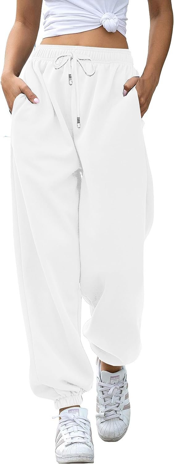 Bottom Sweatpants for Women with Pockets