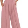 Womens Jumpsuits Overalls Wide Leg Casual Summer Outfits Rompers Jumpers Sleeveless Straps With Pockets 2024