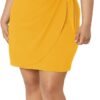 Women's Crepe Desk to Dinner Cowl Neck Dress