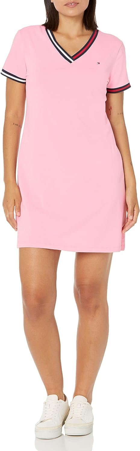 T-Shirt Short Sleeve Cotton Summer Dresses for Women