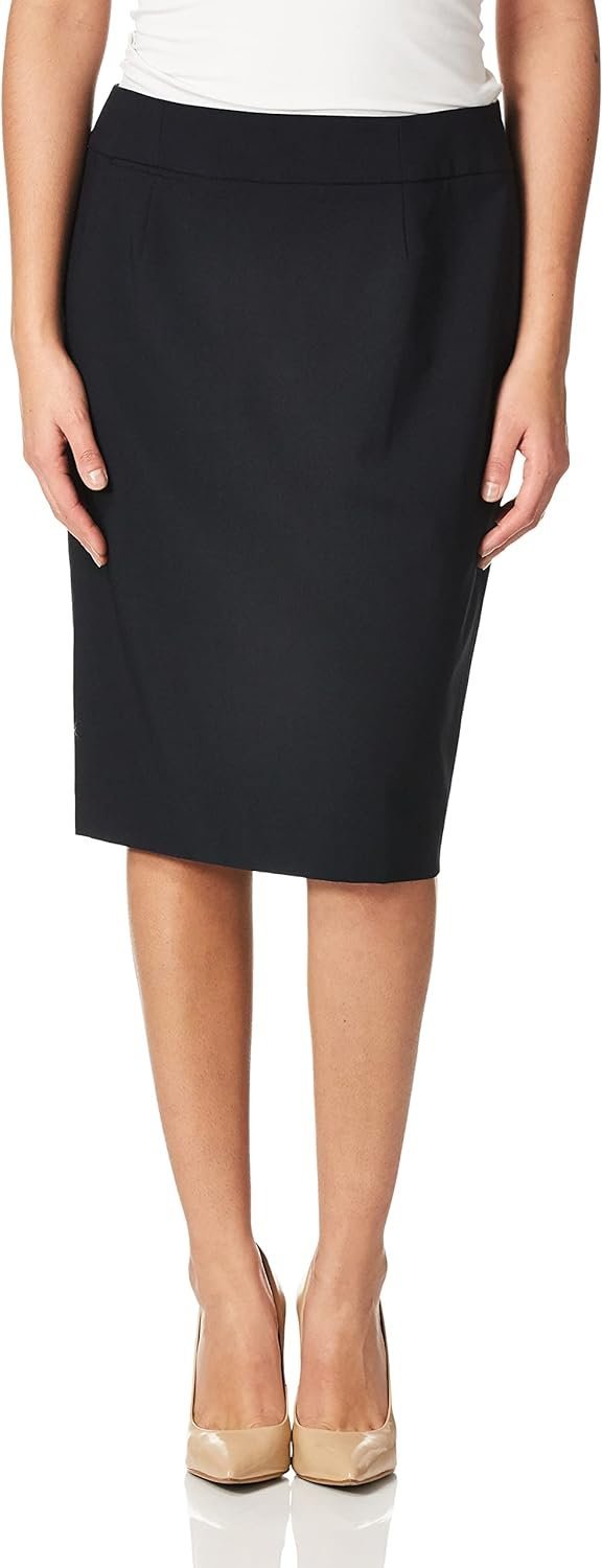 Women's Straight Fit Suit Skirt