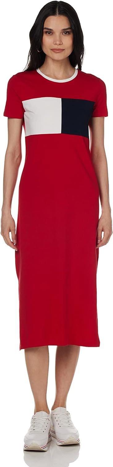 T-Shirt Short Sleeve Cotton Summer Dresses for Women