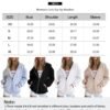 Womens Zip Up Hoodies Long Sleeve Sweatshirts Fall Outfits Oversized Sweaters Casual Fashion Jackets