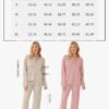Trendy 2 Piece Outfits Oversized Slouchy 2022 Winter Matching Lounge Sets Cozy Knit Loungewear Sweater Sets