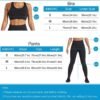 Women 2 Piece Workout Outfits Sports Bra Seamless Leggings Yoga Gym Activewear Set