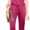 Womens Sleeveless Drawstring Elastic Waist Loose Jumpsuits