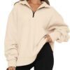 Women's Hoodie, Polyester Heathered Zip-up Hoodie, Sports