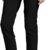 Women's Straight Pants Stretch Slim Skinny Solid Trousers Casual Business Office