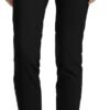 Women's Straight Pants Stretch Slim Skinny Solid Trousers Casual Business Office