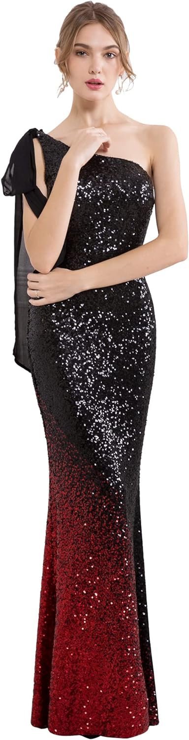 61tTi-fwXrL._AC_SL1500.jpg Women's Asymmetric Ribbon Gradient Sequin Mermaid Long Prom Dress