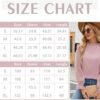 Womens Blouses Trendy Dressy Casual Tops Elegant Puff Long Sleeve Shirts Ruffle Mock Neck Plain Chiffon Outfits