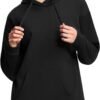 Women's Basic Pullover Hoodie Loose fit Ultra Soft Fleece hooded Sweatshirt With Pockets