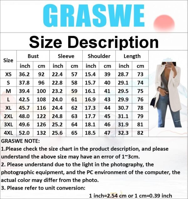 Women's Business Casual Outfits Open Front Long Sleeve Lapel Fashion Lightweight Solid Color Blazers with Pockets