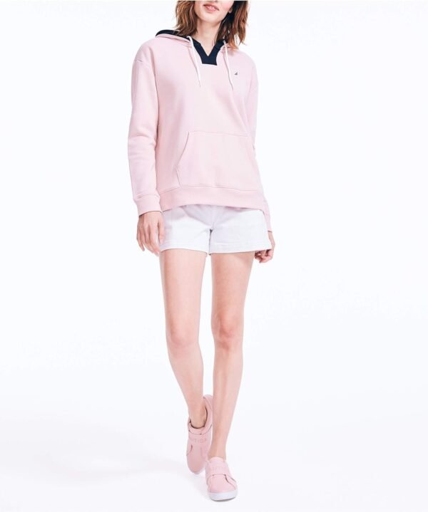 Women's Classic Fit Split Neck Hoodie