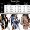 71B4tCic5KL._AC_SL1100.jpg Women's Casual Blazer with Front Opening, Long Sleeves, Double-Breasted Design, Vintage Printed Plaid, Slim Fit Women's Blazer