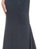 Women's Fold Over High Waisted Floor Length Maxi Flare Skirt with Pockets