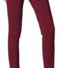 Women's Straight Pants Stretch Slim Skinny Solid Trousers Casual Business Office