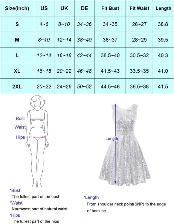 Women's Sequin Party Dress Wrap Night Out Club Dresses Rose Gold Size M