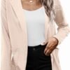 71NCGbNqT-L._AC_SL1500.jpg Womens Casual Work Office Blazer Open Front Long Sleeve Cardigan Jacket