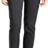 Women's Straight Pants Stretch Slim Skinny Solid Trousers Casual Business Office