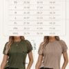 Womens Tshirts Trendy Fashion Tops Lace Short Sleeve Business Tee Shirts Casual Knitted Blouses Summer Outfits 2024