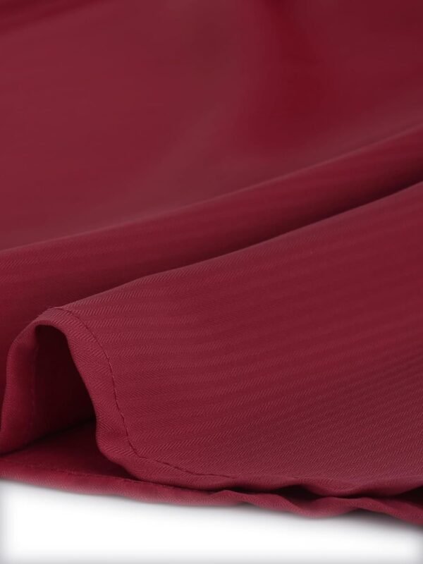 Women's Mandarin Collar Office Top Long Sleeve Button Down Shirt