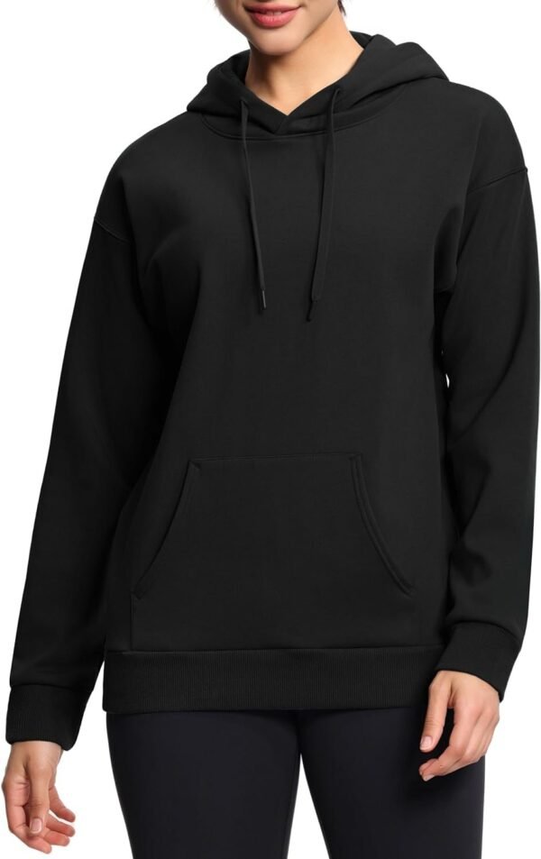 Women's Basic Pullover Hoodie Loose fit Ultra Soft Fleece hooded Sweatshirt With Pockets