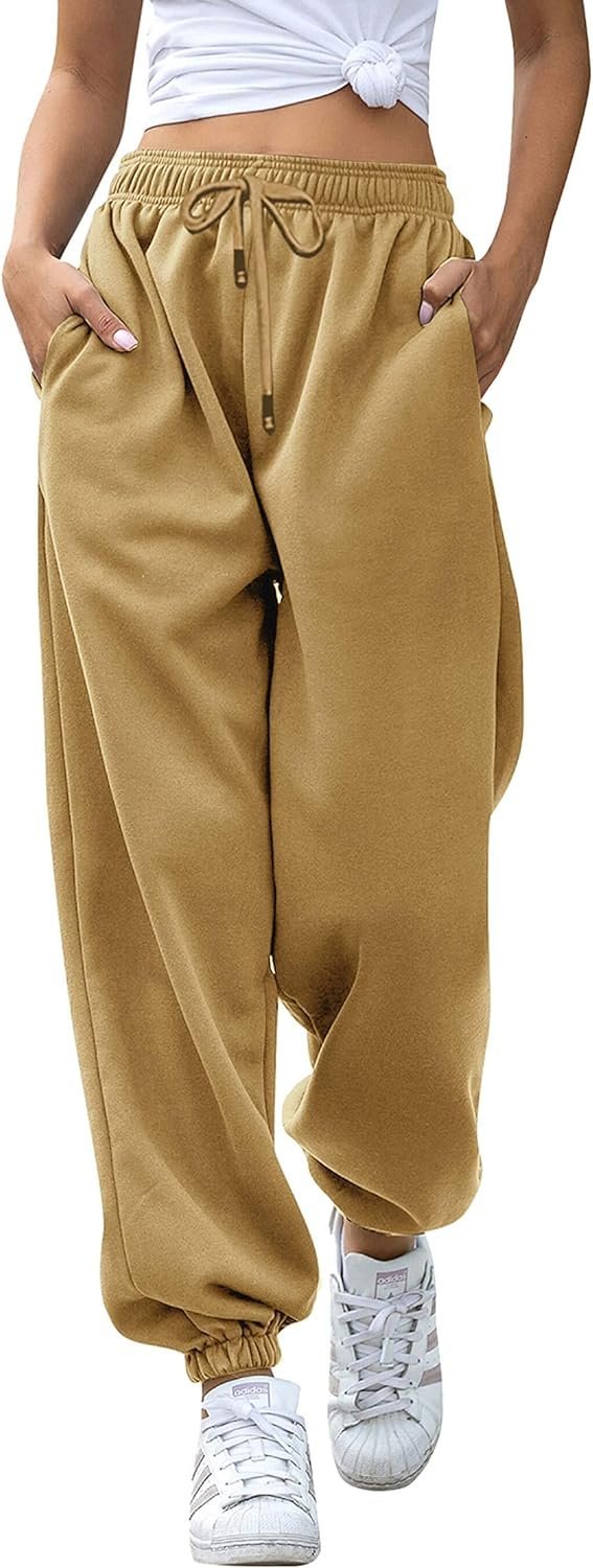 Bottom Sweatpants for Women with Pockets