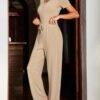 Womens Short Sleeve Pajama Sets V Neck Loungewear Sleepwear Soft Pjs Sets