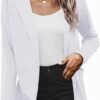 71wtYO0nOWL._AC_SL1500.jpg Womens Casual Work Office Blazer Open Front Long Sleeve Cardigan Jacket