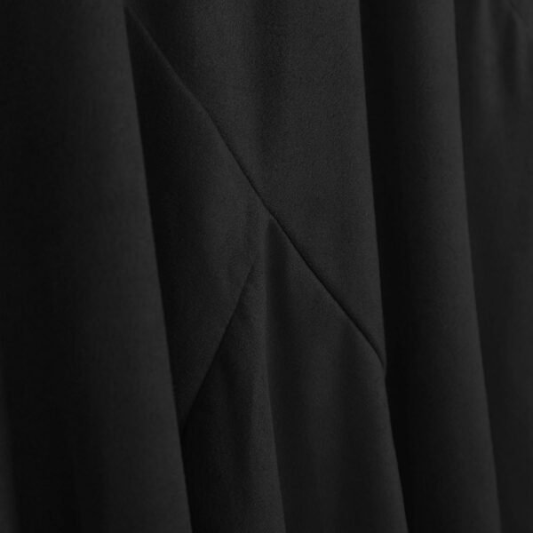 Women's Vintage Elastic Waist A-Line Long Midi Skirt