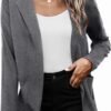 814j6DTEAZL._AC_SL1500.jpg Womens Casual Work Office Blazer Open Front Long Sleeve Cardigan Jacket