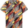 Women’s Button Down Hawaiian Shirt Casual Fashion Shirts Summer Blouses