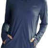 Women's Full Zip UPF 50+ Sun Protection Hoodie Jacket Long Sleeve Sun Shirt Hiking Outdoor Performance with Pockets
