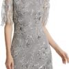 1920s Flapper Dress Great Gatsby Fringed Sequins Dress for Prom Party