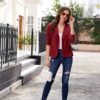 81Wg6IVbZcL._AC_SL1500.jpg Womens Casual Work Office Blazer Open Front Long Sleeve Cardigan Jacket