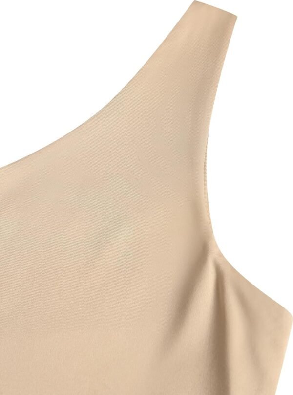 Women’s 2 Pieces Skirt with Crop Tank, High-Slit Twist Skirt Set Bodycon Dress for Party Club Nightout Cocktail