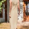 Women's Summer Sleeveless Sundress Casual Loose Long Maxi Dresses Beach Cover Up Dress