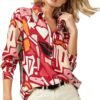 81xEwIFLd6L._AC_SL1500.jpg Blouses for Women Fashion, Casual Long Sleeve Button Down Shirts Tops, XS-3XL