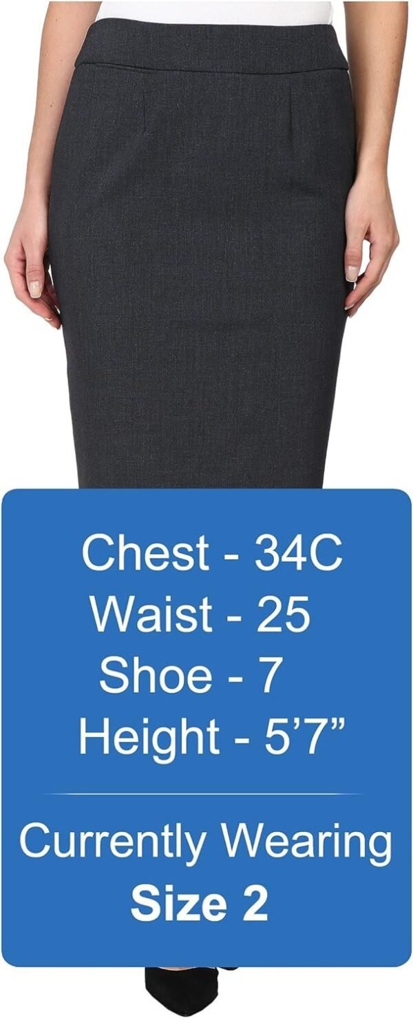 Women's Straight Fit Suit Skirt